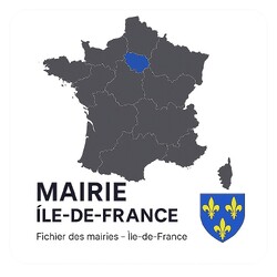 Fichier Email Mairies Ile-de-France - Mairies par région