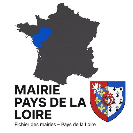 Fichier Email Mairies Pays de la Loire - Mairies par région