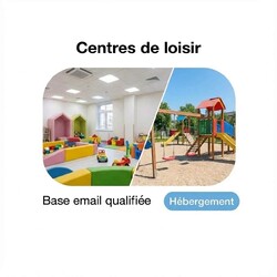 Base Email des Centres de Loisirs - Fichier email hébergement