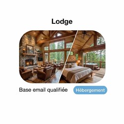 Fichier Email des Lodges - Fichier email hébergement