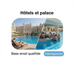 Fichier email des Hôtels - Fichier email hébergement
