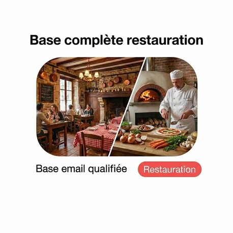 Fichier email Complet Restauration - Fichier email Restauration
