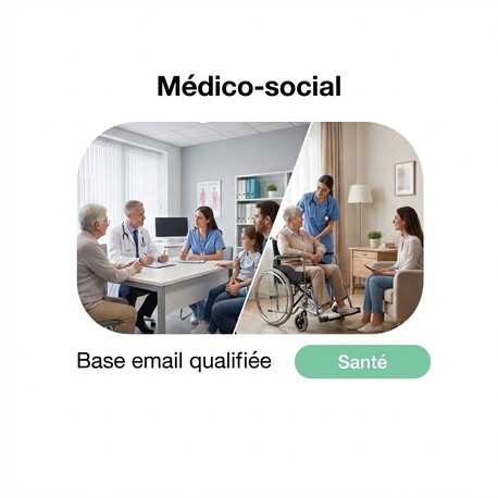 Fichier email Centres Médico-sociaux - Fichier email Administration