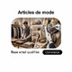 Fichier email Boutique d'articles de Mode - Fichier email Commerce de détails
