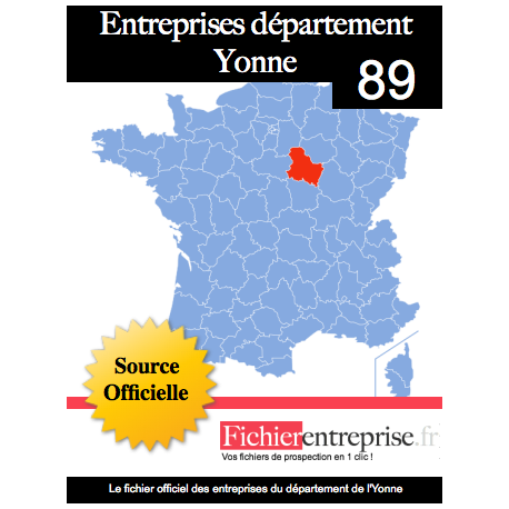 Fichier email 89 Yonne