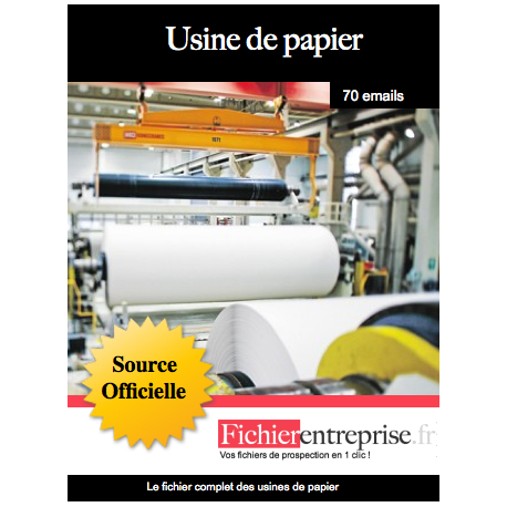 Fichier des usines de papier