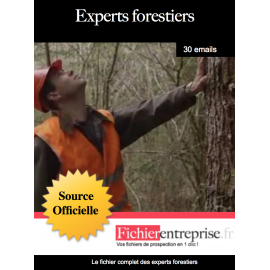 Fichier des experts forestiers