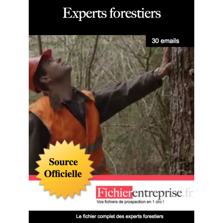 Fichier des experts forestiers