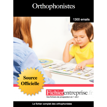 Fichier des orthophonistes