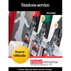 Fichier des stations service