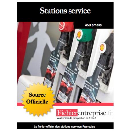 Fichier des stations service