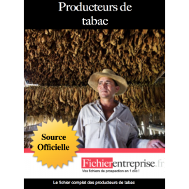 Fichier producteur de tabac
