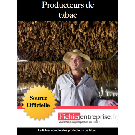 Fichier producteur de tabac