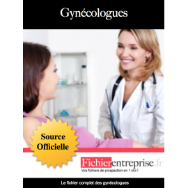 Fichier email des gynécologues