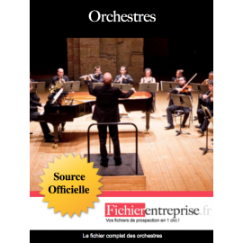 Base email des orchestres