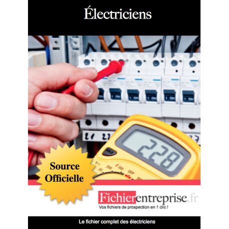 Fichier email des électriciens