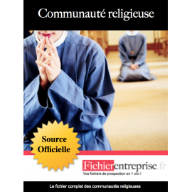 Fichier email des communautés religieuses