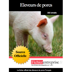 Fichier des éleveurs de porcs