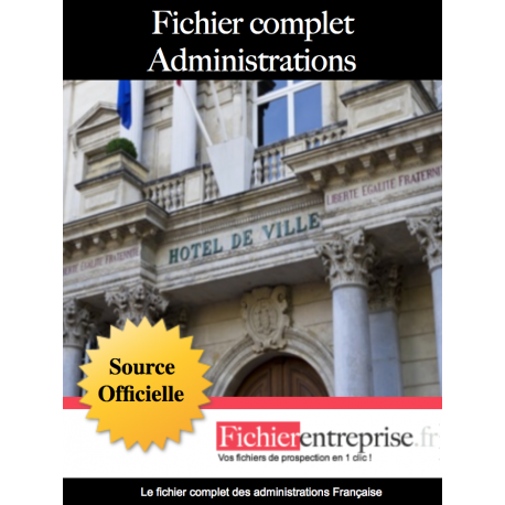 Fichier complet administrations