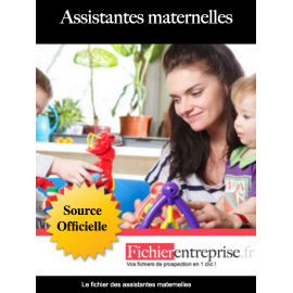 Fichier adresse email assistante maternelle