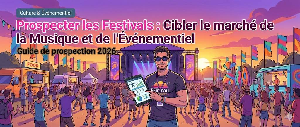Guide Prospection Festivals et Événementiel Culturel 2026